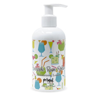 Moisturizing Lotion 8 oz. - PINEAPPLE RUM SPLASH - Primal Elements