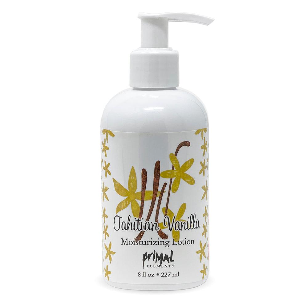 Moisturizing Lotion 8 oz. - TAHITIAN VANILLA - Primal Elements