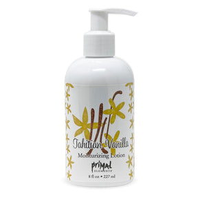 Moisturizing Lotion 8 oz. - TAHITIAN VANILLA - Primal Elements
