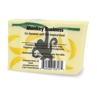 MONKEY BUSINESS Vegetable Glycerin Bar Soap - Primal Elements