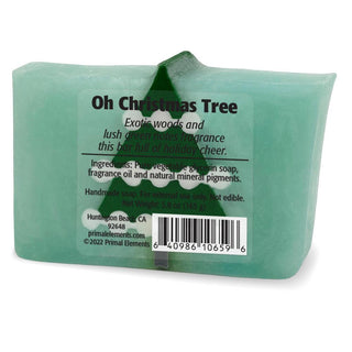 OH CHRISTMAS TREE Vegetable Glycerin Bar Soap - Primal Elements
