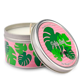 PALM LEAF Travel Tin Candle - Primal Elements