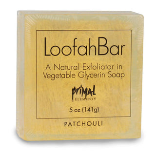 PATCHOULI Handmade Glycerin LoofahBar Soap - Primal Elements