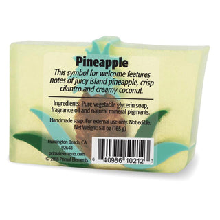PINEAPPLE Vegetable Glycerin Bar Soap - Primal Elements