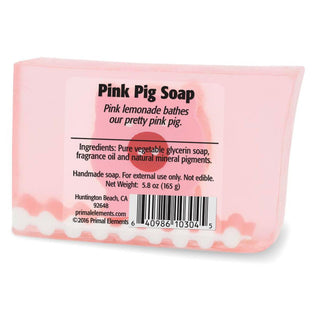 PINK PIG Vegetable Glycerin Bar Soap - Primal Elements