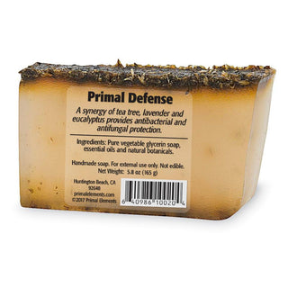 PRIMAL DEFENSE Vegetable Glycerin Bar Soap - Primal Elements