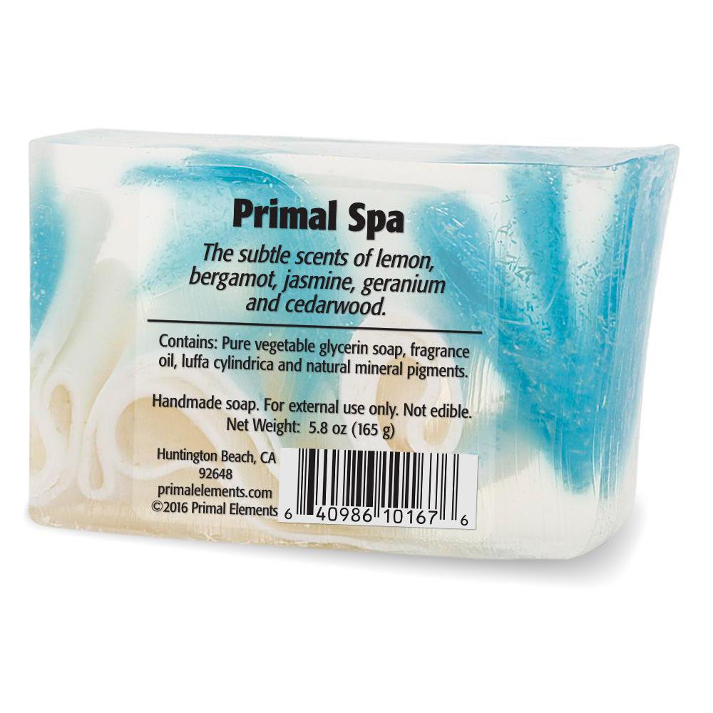 PRIMAL SPA Vegetable Glycerin Bar Soap - Primal Elements