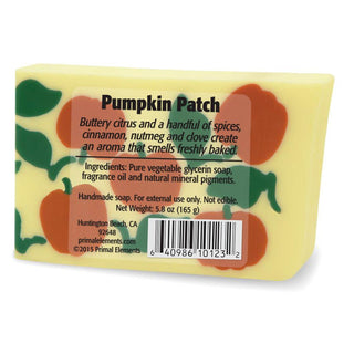 PUMPKIN PATCH Vegetable Glycerin Bar Soap - Primal Elements