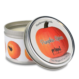 PUMPKIN SPICE Travel Tin Candle - Primal Elements