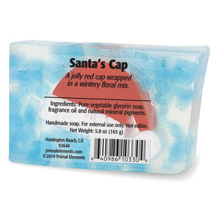 SANTA'S CAP Vegetable Glycerin Bar Soap - Primal Elements