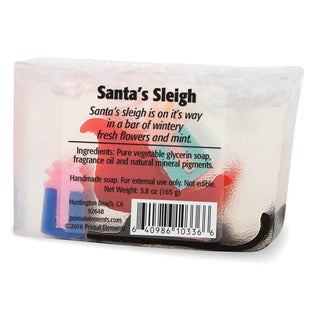 SANTA'S SLEIGH Vegetable Glycerin Bar Soap - Primal Elements