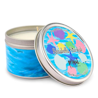 SEASHELLS AND STARFISH Travel Tin Candle - Primal Elements