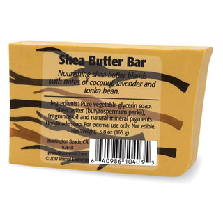 SHEA BUTTER BAR Vegetable Glycerin Bar Soap - Primal Elements