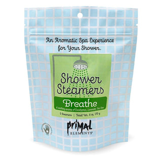Shower Steamers 2-Pack - BREATHE - Primal Elements