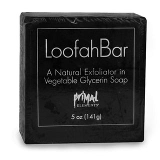 SMOKEY VETIVER Handmade Glycerin LoofahBar Soap - Primal Elements