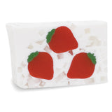 STRAWBERRIES Vegetable Glycerin Bar Soap - Primal Elements