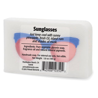 SUNGLASSES Vegetable Glycerin Bar Soap - Primal Elements