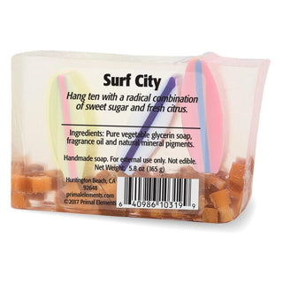 SURF CITY Vegetable Glycerin Bar Soap - Primal Elements