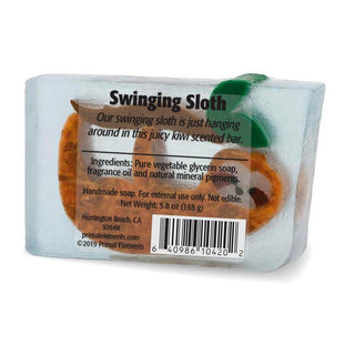 SWINGING SLOTH Vegetable Glycerin Bar Soap - Primal Elements