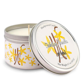 TAHITIAN VANILLA Travel Tin Candle - Primal Elements