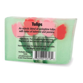 TULIPS Vegetable Glycerin Bar Soap - Primal Elements