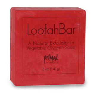 WATERMELON Handmade Glycerin LoofahBar Soap - Primal Elements