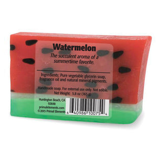 WATERMELON Vegetable Glycerin Bar Soap - Primal Elements