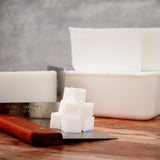 White Melt & Pour Soap Base - SHEA BUTTER - Primal Elements