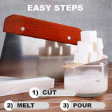 White Melt & Pour Soap Base - SHEA BUTTER - Primal Elements