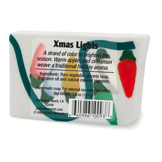 XMAS LIGHTS Vegetable Glycerin Bar Soap - Primal Elements